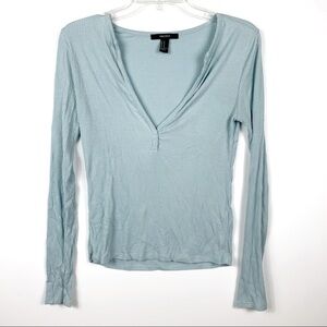 FOREVER 21 • Blue Cardigan top WOMENS M